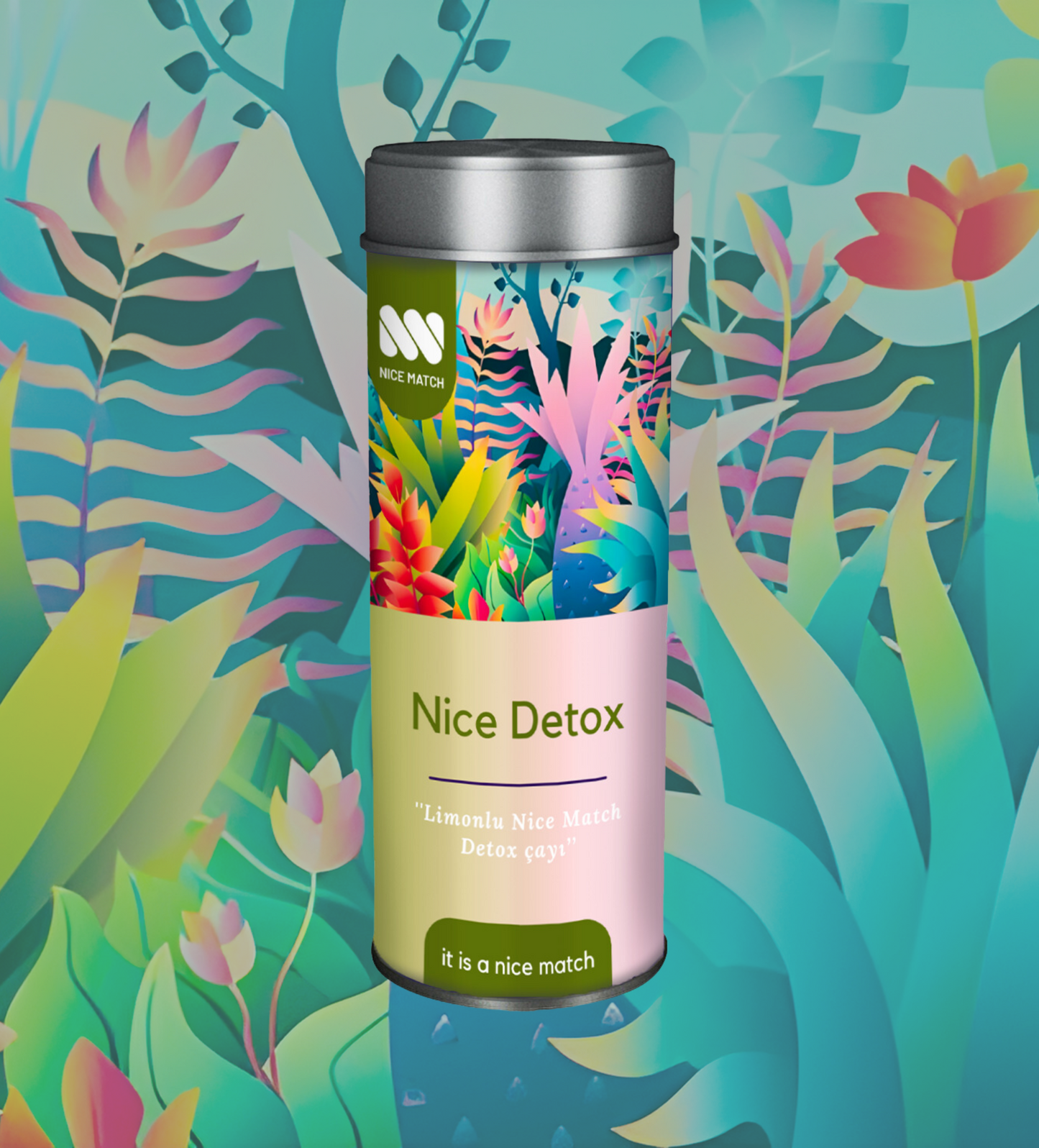 Nice Detox - Limonlu Nice Match Detox Çayı