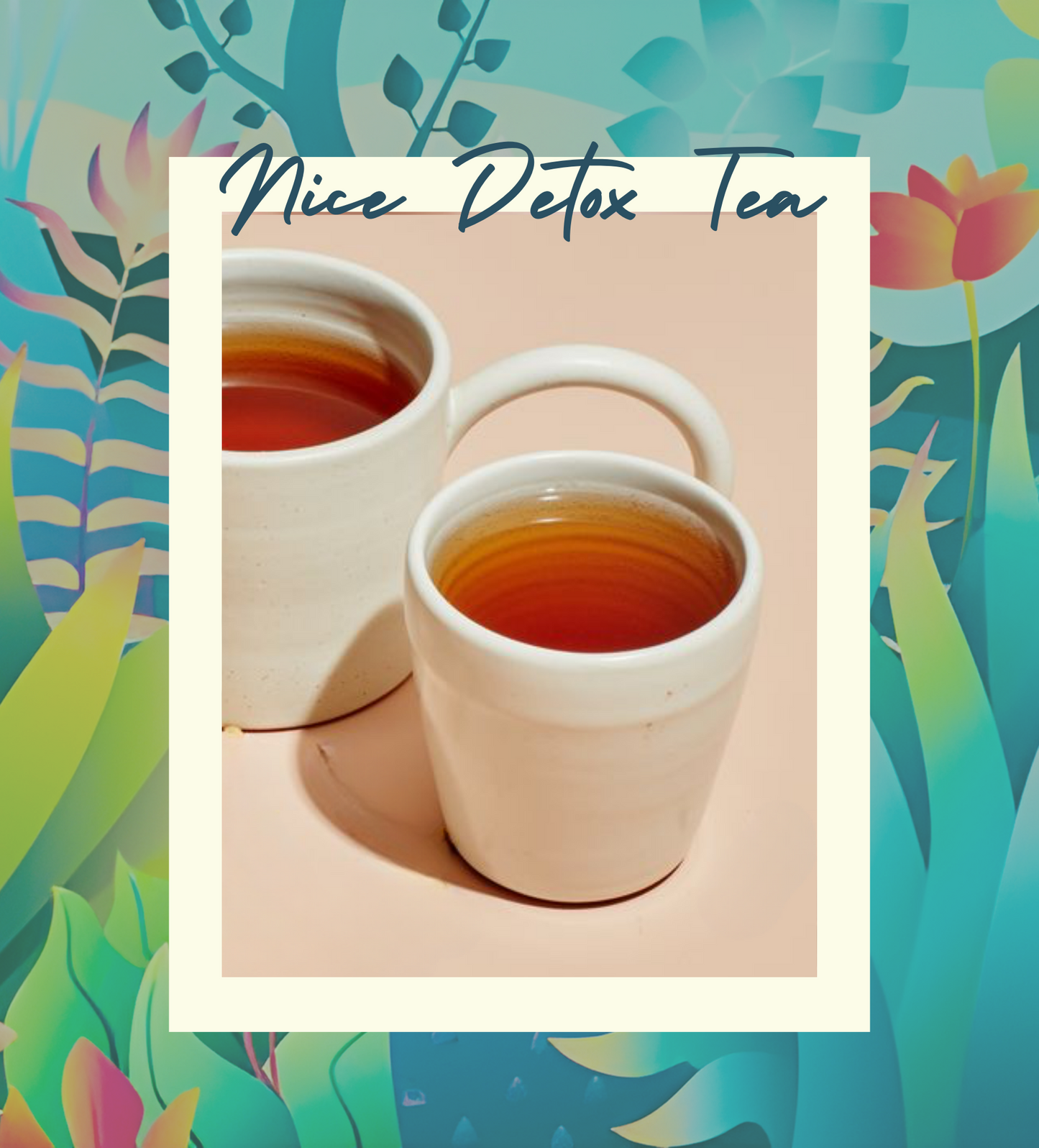 Nice Detox - Limonlu Nice Match Detox Çayı