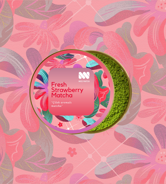 Fresh Strawberry Matcha - Çilekli Matcha