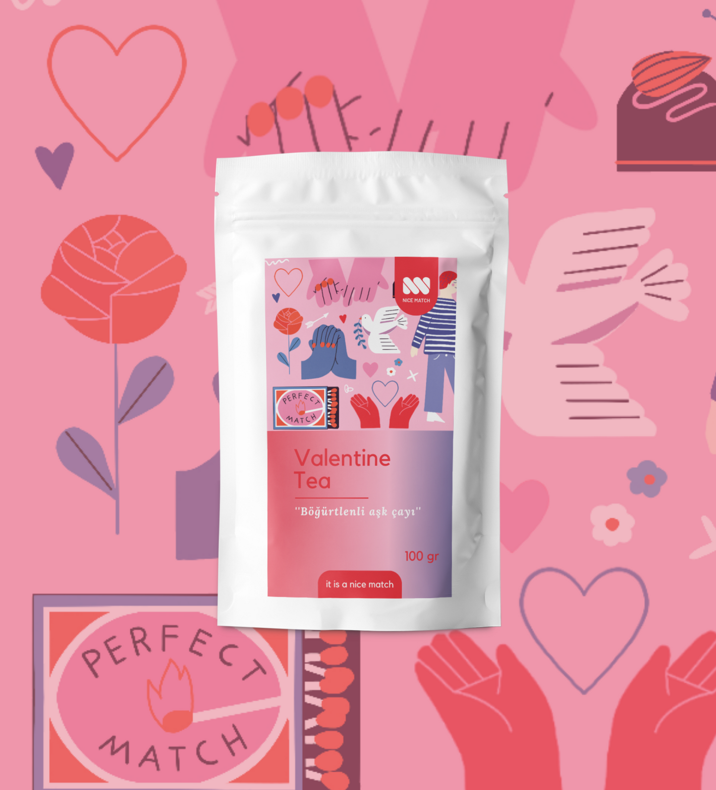 Valentine Tea Limited Edition - Böğürtlenli Aşk Çayı