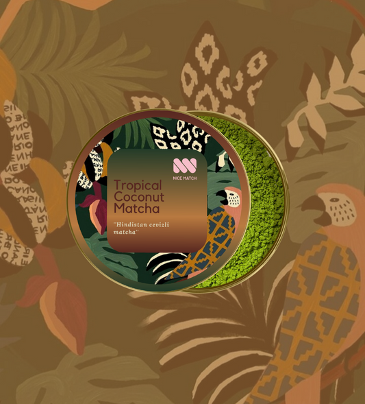 Tropical Coconut Matcha - Hindistan Cevizli Tropikal Matcha