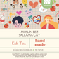 Kids Tea - Elmalı Rooibos Harmanı Müslin Bez 12'li Poşet Çay Kutusu