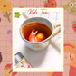 Kids Tea - Elmalı Rooibos Harmanı Müslin Bez 12'li Poşet Çay Kutusu