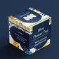 Blue Flower Tea - Mavi Sarmaşık Çiçeği Harmanı Müslin Bez 12'li Poşet Çay Kutusu
