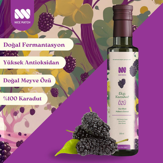 Doğal Katkısız Karadut Özü