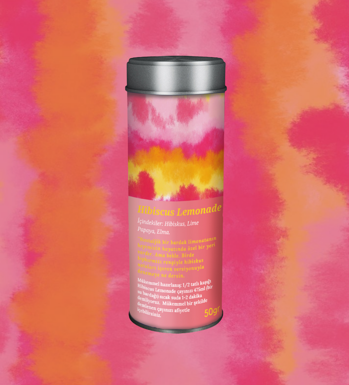Hibiscus Lemonade Tea - Limonlu Hibiskus Çayı