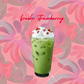 Fresh Strawberry Matcha - Çilekli Matcha
